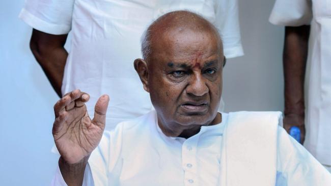 Devegowda: ಬಡವರ ಪರ ಇರೋದು ಒಬ್ಬರೇ ರಾಜಕಾರಣಿ ಅದು ಕುಮಾರಸ್ವಾಮಿ ಎಂದ ದೇವೇಗೌಡ